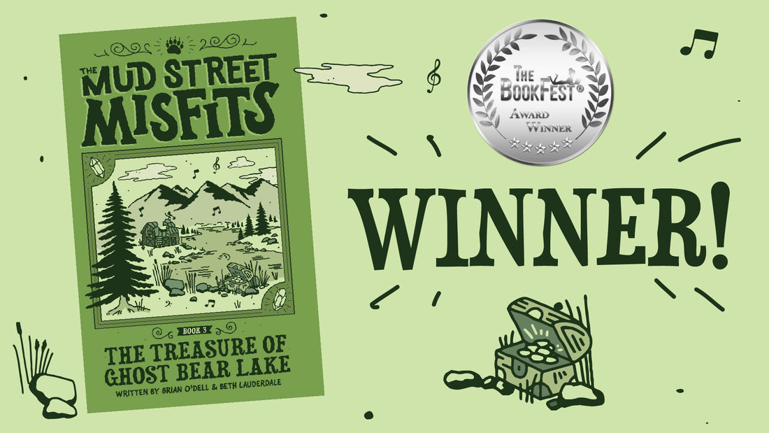 The Treasure of Ghost Bear Lake Wins Second Place at the 2024 Spring Book Fest Awards!