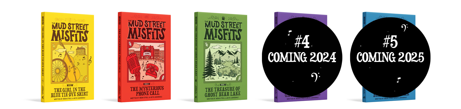 Mud Street Misfits entire 5 book lineup coming soon!